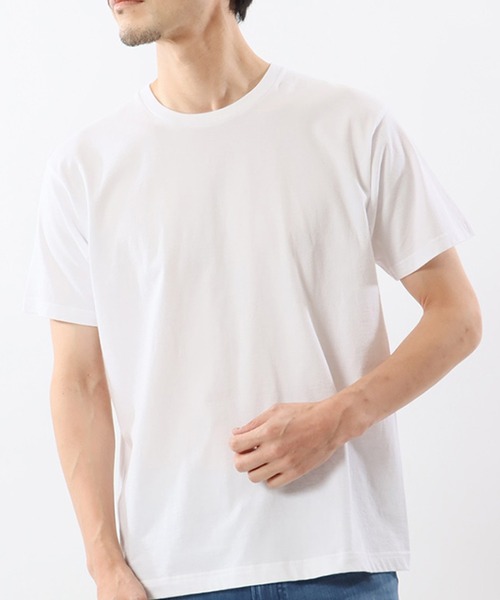 HANES(ヘインズ)の「Hanes JAPAN FIT 2P クルーネックTシャツ H5310(Tシャツ/カットソー・メンズ・ホワイト・S/M/L/XL)」の6枚目の写真