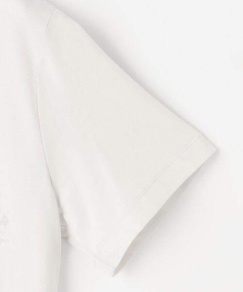 J.PRESS Ladies(J.プレス レディス)の「【洗える】スパンコール Tシャツ(Tシャツ/カットソー・レディース・ネイビー系/アイボリー系/ライトグレー系・SMALL)」の17枚目の写真