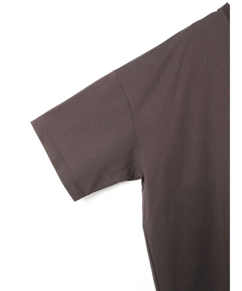 セール】mizuiro ind クルーネックワイドチュニック（Tシャツ