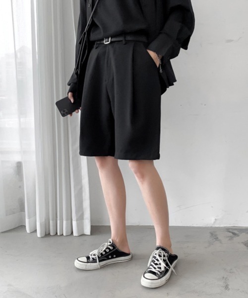 CERCA（チェルカ）の「【NOWLE】スラックス ハーフ ショーツ ショートパンツ（スラックス・メンズ・オフホワイト・MEDIUM）」の8枚目の写真