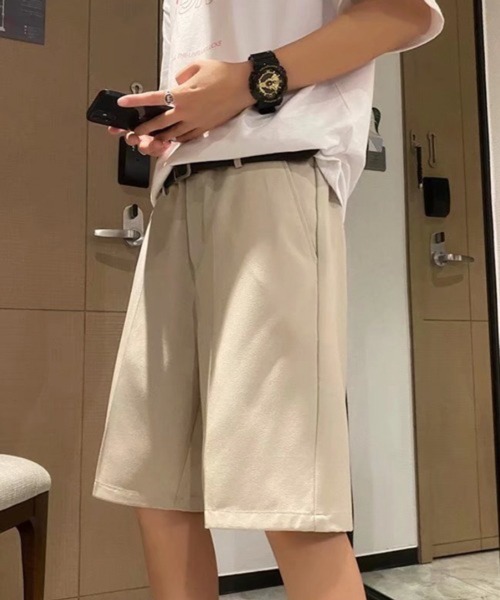 CERCA（チェルカ）の「【NOWLE】スラックス ハーフ ショーツ ショートパンツ（スラックス・メンズ・オフホワイト・MEDIUM）」の22枚目の写真