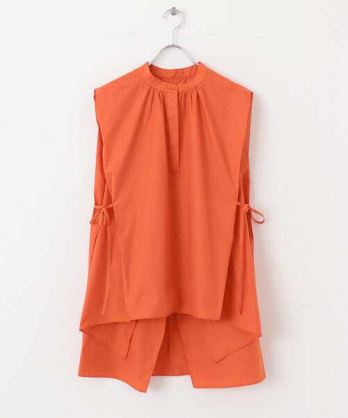 KBF（ケイビーエフ）の「BACKボリュームギャザーブラウス（シャツ/ブラウス・レディース・ブラック/オフホワイト/オレンジ系その他・ONE）」の10枚目の写真