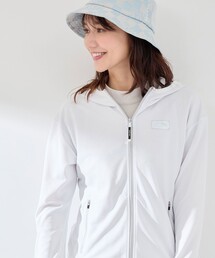 JUN&ROPE' | 【UV】【吸水速乾】エコカノコ配色使い長袖パーカー(パーカー)