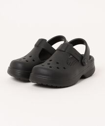 crocs（クロックス）の「crocs クロックス 18-21 CLASSIC MARY JANE CLOG K キッズクラシックメリージェーンクロッグ 210615-001 BLACK（サンダル・キッズ）」