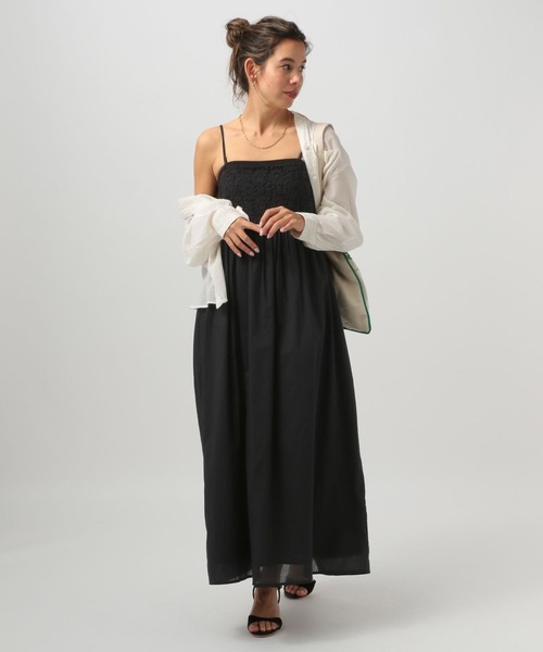 BAYFLOW（ベイフロー）の「インディアンキャミワンピース（ワンピース・レディース・レッド/ブラック・FREE）」の8枚目の写真