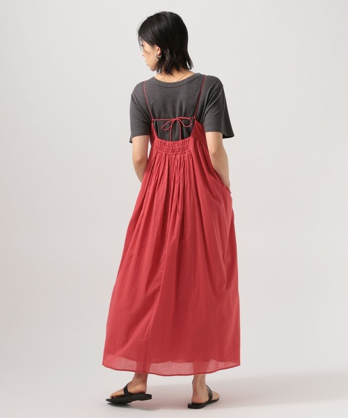 BAYFLOW（ベイフロー）の「インディアンキャミワンピース（ワンピース・レディース・レッド/ブラック・FREE）」の12枚目の写真