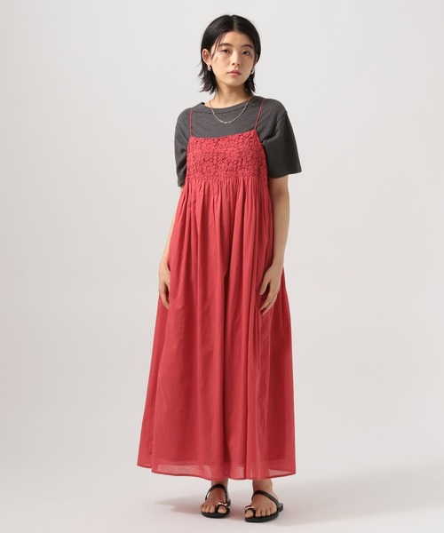 BAYFLOW（ベイフロー）の「インディアンキャミワンピース（ワンピース・レディース・レッド/ブラック・FREE）」の13枚目の写真