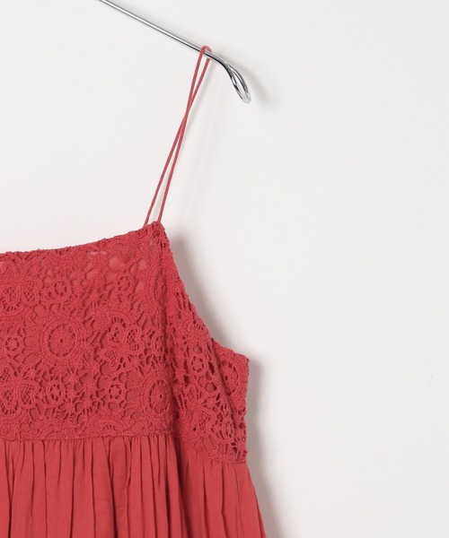 BAYFLOW（ベイフロー）の「インディアンキャミワンピース（ワンピース・レディース・レッド/ブラック・FREE）」の18枚目の写真