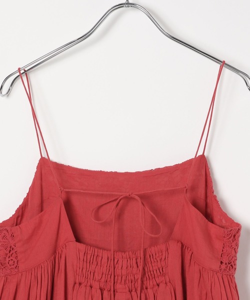 BAYFLOW（ベイフロー）の「インディアンキャミワンピース（ワンピース・レディース・レッド/ブラック・FREE）」の21枚目の写真