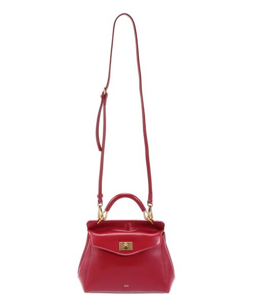 JW PEI(ジェイダブリューペイ)の「【JWPEI】LUCIA CLASSICTOP HADB(ハンドバッグ・レディース・レッド/キャメル・FREE)」の12枚目の写真