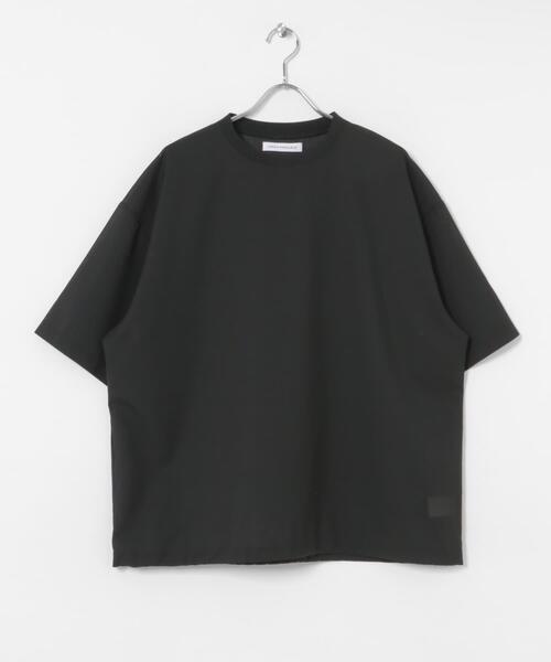 URBAN RESEARCH（アーバンリサーチ）の「ウォッシャブルウールサイロフィルショートスリーブ Tシャツ（Tシャツ/カットソー・メンズ・チャコールグレー/ブラック/ネイビー・MEDIUM/LARGE/X-LARGE）」の4枚目の写真