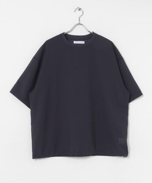 URBAN RESEARCH（アーバンリサーチ）の「ウォッシャブルウールサイロフィルショートスリーブ Tシャツ（Tシャツ/カットソー・メンズ・チャコールグレー/ブラック/ネイビー・MEDIUM/LARGE/X-LARGE）」の7枚目の写真