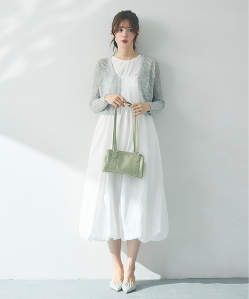 Olu.（オルドット）の「ラウンドボストンバッグ（ボストンバッグ・レディース・レモンイエロー/ブラック/ホワイト/ピンク/ライム・FREE）」の15枚目の写真