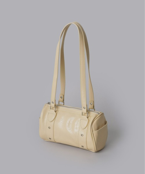 Olu.（オルドット）の「ラウンドボストンバッグ（ボストンバッグ・レディース・レモンイエロー/ブラック/ホワイト/ピンク/ライム・FREE）」の18枚目の写真