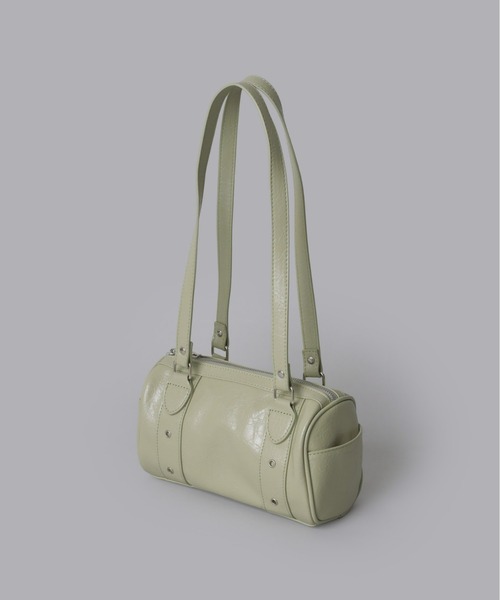 Olu.（オルドット）の「ラウンドボストンバッグ（ボストンバッグ・レディース・レモンイエロー/ブラック/ホワイト/ピンク/ライム・FREE）」の20枚目の写真