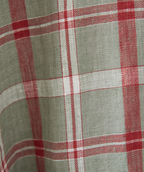 INDIVIDUALIZED SHIRTS(インディビジュアライズドシャツ)の「【別注】Individualized shirts / ボタンダウン半袖シャツ オーバーサイズ / アソート柄(シャツ/ブラウス・メンズ・ベージュ/レッド/カーキ・フリー)」の7枚目の写真