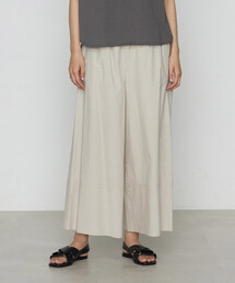 K.T KIYOKO TAKASE | コットンタイプライター ギャザーワイドパンツ(その他パンツ)