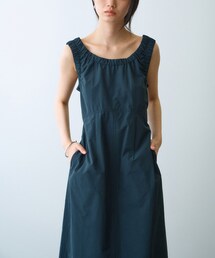 sporty gathered dress