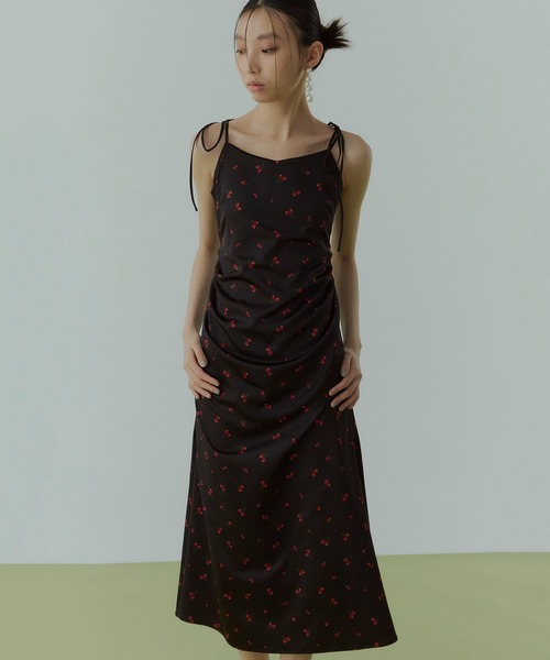 セール】cherry patternキャミワンピース（ワンピース）｜EIMY