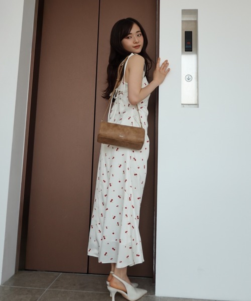 eimy istoire cherry patternキャミワンピース セール】cherry patternキャミワンピース（ワンピース）｜eimy