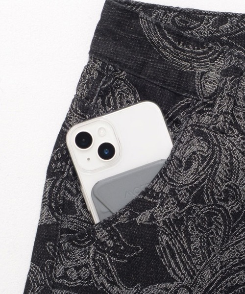 CavariA（キャバリア）の「『CavariA/キャバリア』ペイズリーパンツ（デニムパンツ・メンズ・ブルー/ブラック・L/M）」の9枚目の写真