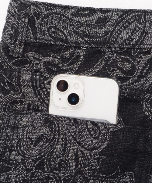 CavariA（キャバリア）の「『CavariA/キャバリア』ペイズリーパンツ（デニムパンツ・メンズ・ブルー/ブラック・L/M）」の10枚目の写真