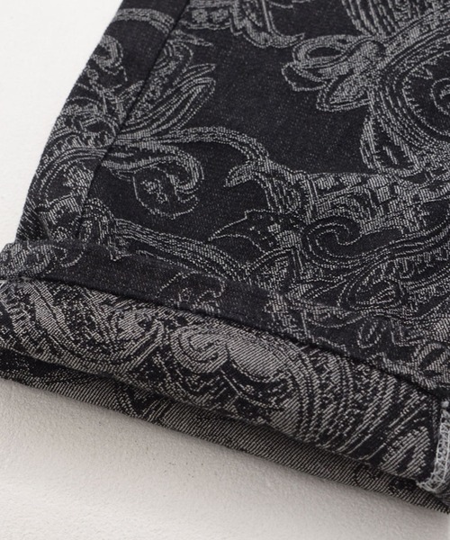 CavariA（キャバリア）の「『CavariA/キャバリア』ペイズリーパンツ（デニムパンツ・メンズ・ブルー/ブラック・L/M）」の12枚目の写真