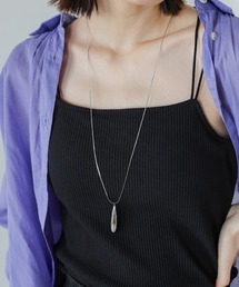 メタルドロップネックレス