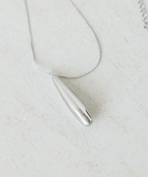 Bou Jeloud（ブージュルード）の「メタルドロップネックレス（ネックレス・レディース・シルバー/ゴールド・ONESIZE）」の7枚目の写真