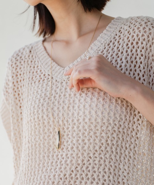 Bou Jeloud（ブージュルード）の「メタルドロップネックレス（ネックレス・レディース・シルバー/ゴールド・ONESIZE）」の11枚目の写真