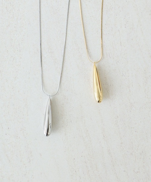 Bou Jeloud（ブージュルード）の「メタルドロップネックレス（ネックレス・レディース・シルバー/ゴールド・ONESIZE）」の12枚目の写真