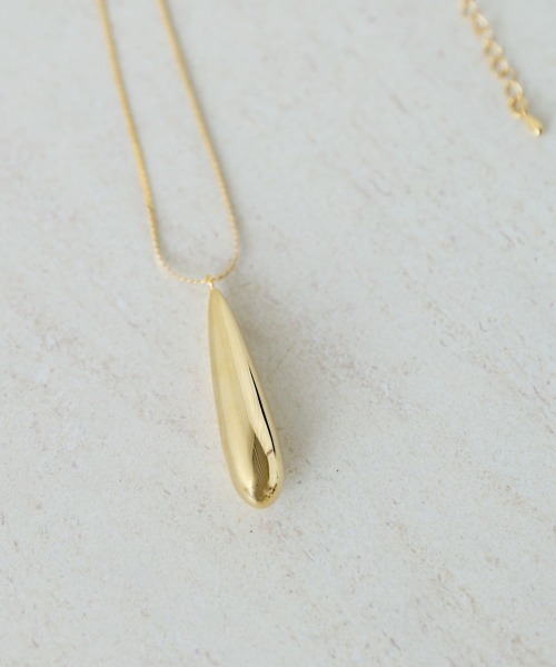 Bou Jeloud（ブージュルード）の「メタルドロップネックレス（ネックレス・レディース・シルバー/ゴールド・ONESIZE）」の13枚目の写真