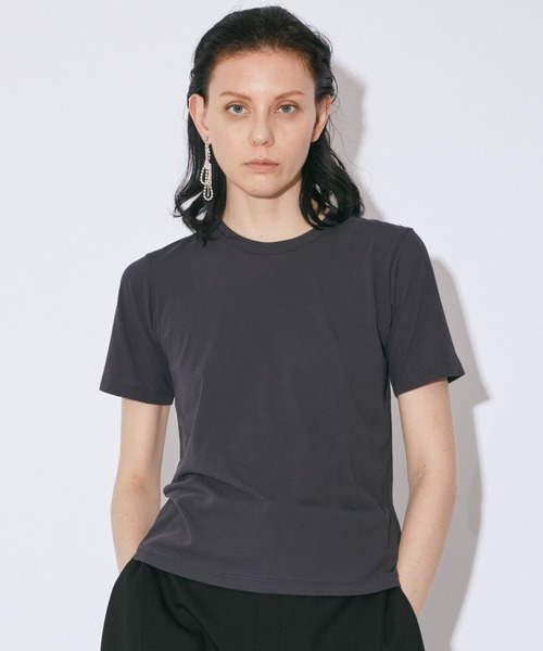 beautiful people（ビューティフルピープル）の「dry touch jersey    uppercase BPlogo T（Tシャツ/カットソー・レディース・チャコール/ブラック/オリーブ・36/40/38）」の17枚目の写真