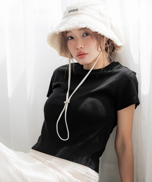 スムースコンパクトミニTシャツ（Tシャツ/カットソー）｜coca