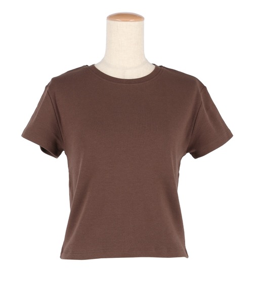 coca(coca)(コカ)の「【WEB限定セール】スムースコンパクトミニTシャツ(Tシャツ/カットソー・レディース・ブラック/ブラウン/ライトブルー/ホワイト・L/XL/M/S)」の22枚目の写真