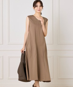 セール】バックチェック切替ラグランポンチワンピース（ワンピース