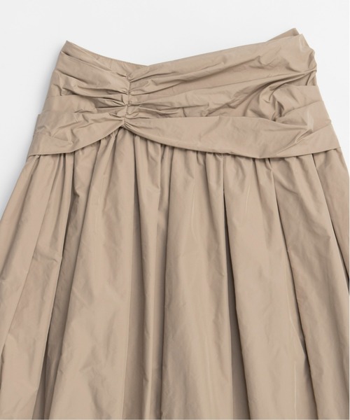 MAISON SPECIAL（メゾンスペシャル）の「Voluminous Tuck Flare Skirt/ボリューミータックフレアスカート【MAISON SPECIAL/メゾンスペシャル】（スカート・レディース・ホワイト/ベージュ/ブラック・36/38）」の15枚目の写真