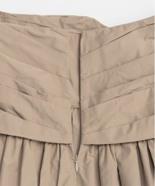 【MAISON SPECIAL】 ボリューミータックフレアスカート36 セール】Voluminous Tuck Flare Skirt/ボリューミータックフレア