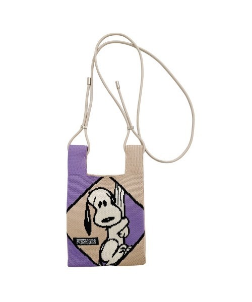 ROOTOTE(ルートート)の「IPベビールーPeanuts-9T(ショルダーバッグ・レディース・サックスブルー/ブルー/ホワイト系その他/コーラル/ベージュ・FREE)」の2枚目の写真