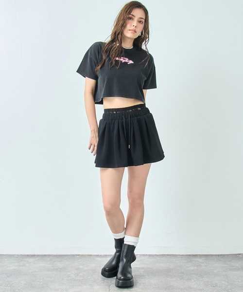 ANAP(アナップ)の「クロップド ネオンロゴ Tシャツ(Tシャツ/カットソー・レディース・ブラック/ピンク/ホワイト・FREE)」の18枚目の写真
