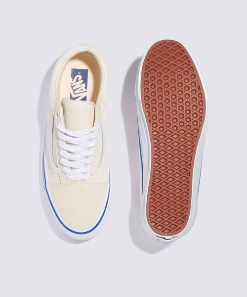 VANS(バンズ)の「VANS PREMIUM オールドスクール(スニーカー・メンズ・オフホワイト・4/4.5/5/5.5/6/6.5/7/7.5/8/8.5/9/9.5/10/10.5/11/11.5/12)」の2枚目の写真