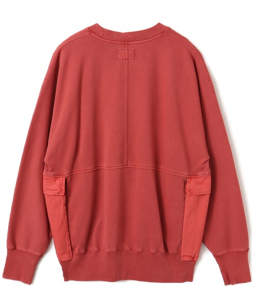 NTFPレーベル11oz Crewneck Graphic Sweatshirt THE NORTH FACE PURPLE