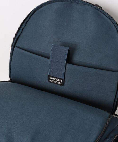 G-STAR（ジースター）の「【UNISEX】City Backpack 2.0/シティーバックパック/軽量撥水（バックパック/リュック・メンズ・ネイビー/ブラック・ONE SIZE）」の13枚目の写真