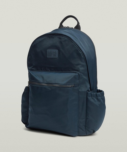 G-STAR（ジースター）の「【UNISEX】City Backpack 2.0/シティーバックパック/軽量撥水（バックパック/リュック・メンズ・ネイビー/ブラック・ONE SIZE）」の2枚目の写真