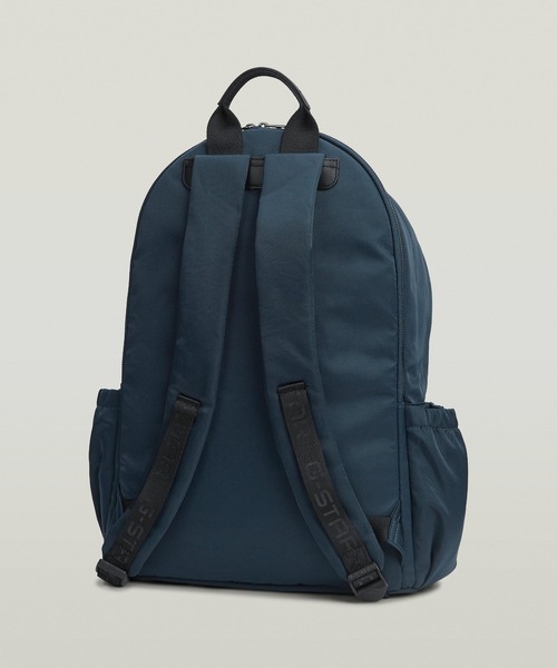 G-STAR（ジースター）の「【UNISEX】City Backpack 2.0/シティーバックパック/軽量撥水（バックパック/リュック・メンズ・ネイビー/ブラック・ONE SIZE）」の6枚目の写真