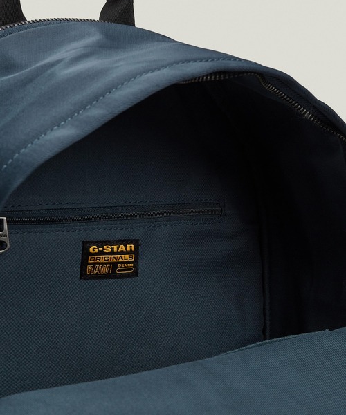 G-STAR（ジースター）の「【UNISEX】City Backpack 2.0/シティーバックパック/軽量撥水（バックパック/リュック・メンズ・ネイビー/ブラック・ONE SIZE）」の8枚目の写真