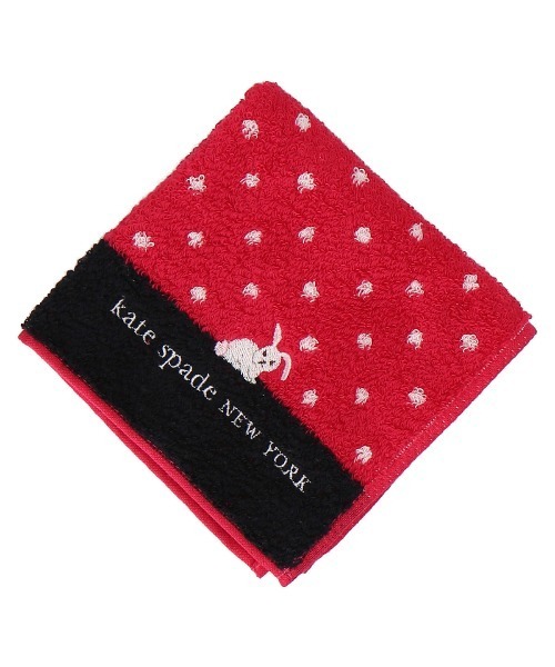 kate spade new york（ケイトスペード ニューヨーク）の「タオルハンカチ ギフトボックス入り（ハンカチ/ハンドタオル・レディース・ピンク/ネイビー/グレー・FREE）」の8枚目の写真