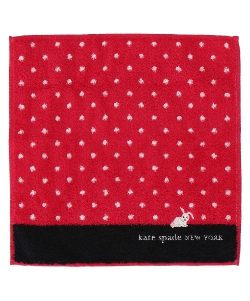 kate spade new york（ケイトスペード ニューヨーク）の「タオルハンカチ ギフトボックス入り（ハンカチ/ハンドタオル・レディース・ピンク/ネイビー/グレー・FREE）」の9枚目の写真