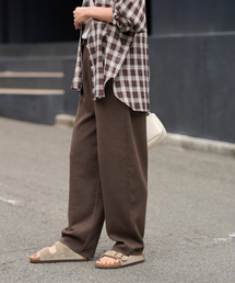JOURNAL STANDARD relume | ［25AW新作］フルニードルカーブニットパンツ(その他パンツ)