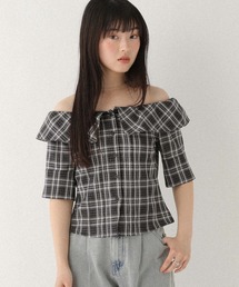 Heather | アソートオフショルシャツ（半袖）　575216(シャツ/ブラウス)